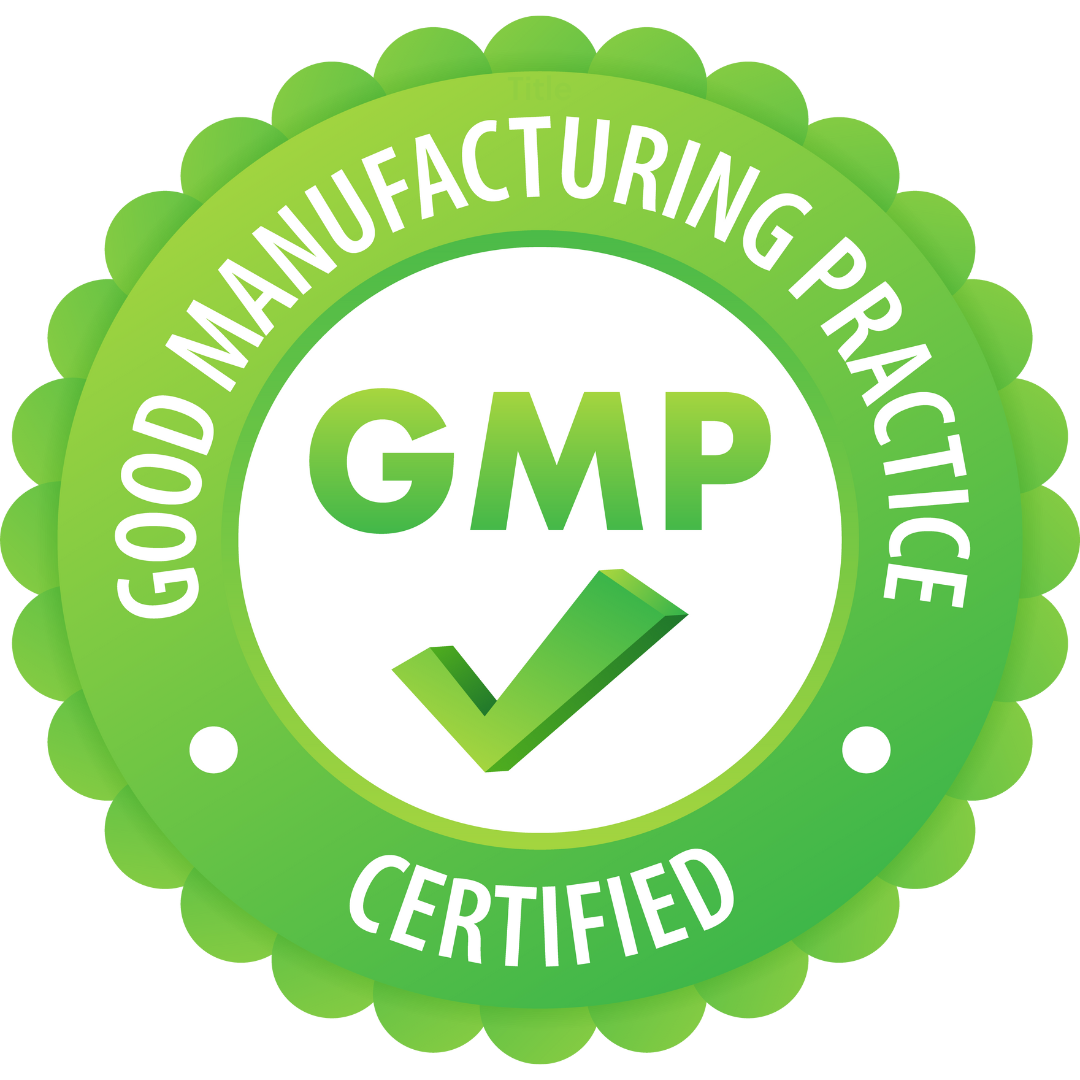 GMP - 'Good Manufacturing Practice' Certified